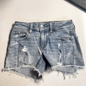 American eagle Jean cut off shorts